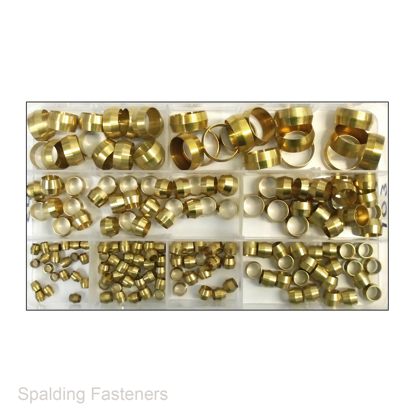 Imperial Brass Compression Olives Assorted Box & Individual Sizes